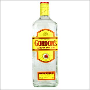 特价洋酒 原装进口洋酒 哥顿金酒 正品750ml