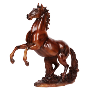  吉善缘 树脂工艺品摆件 马到成功 马摆件 招财家居装饰品摆设0672