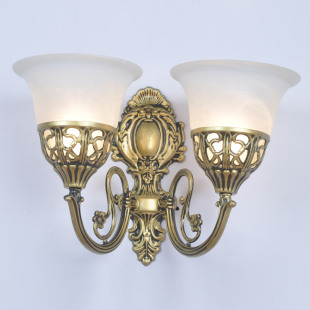 Lighting Wall lamp bedside lamp creative garden lighting European style simple balcony bedroom bedside wall light 801-2