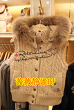 热卖 TEENIE WEENIE 2011专柜正品冬装羊毛夹棉背心 TWKN14930K