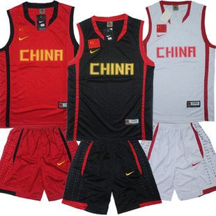 2012中国队篮球队服国家队球衣篮球服套装 篮