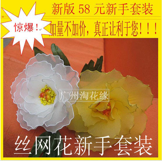 双皇冠*丝网花*丝网花新手学习套装 暑假佳选 包邮仅需58元！