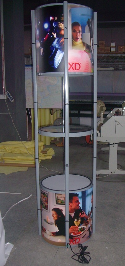 Folding Showcase,Boutique column,Portable light box holderin the Business/Office Furniture , City Furniture , Information Services , Lightbox category - from Buy2taobao.com to provide professional Taobao agent buy service