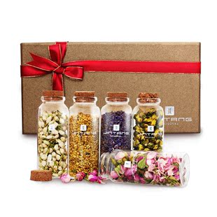  缤纷花草茶 花茶 玫瑰花茶 母亲节礼物 送礼茶 生日礼物茶包邮