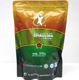  藻黄金天然螺旋藻精片500克l1250片年新鲜正品现货