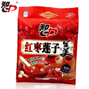  智力藕粉系列 红枣莲子羹 加钙 营养早餐食品  600g