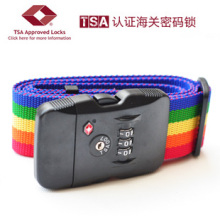 正品TSA行李织带锁 海关锁 密码锁/行李带|捆绑带|拉杆箱/打包带