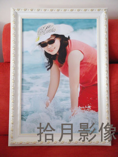 楼相框 油画框 婚纱相框 欧式相框 包<em>照片</em>包过膜