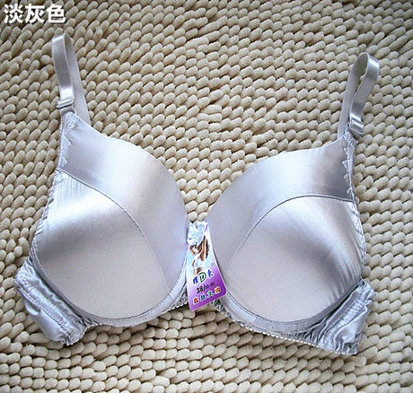 超划算耀东新款真丝文胸胸罩女士无钢圈非聚拢