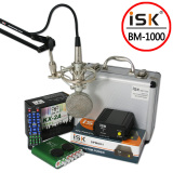 ISK BM-1000电容麦克风 话筒 网络K歌 录音 支架声卡耳机多款搭配