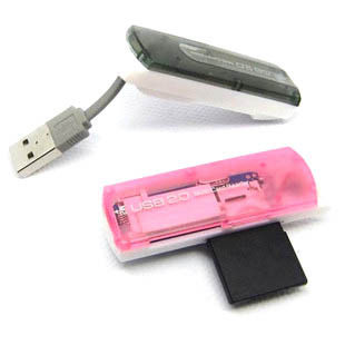 M2 MicroSD TF卡 SDHC 多功能 读卡器 usb2.0 SY-681 世友 换购价