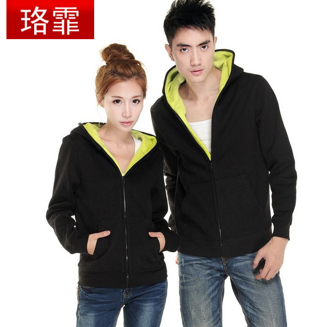 情侣装<em>2012</em>秋冬装<em>新款开衫</em>加绒<em>外套</em>班服男女