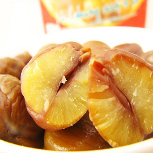  绿色食品出口日韩 珍珠王板栗仁 甘栗仁 珍珠甘栗250克独立包装