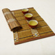 【9折】茶具|茶道|中号手工竹制功夫茶席|茶帘|茶垫