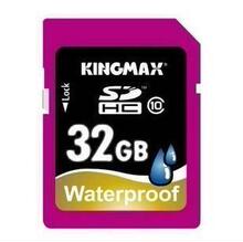胜创Kingmax SD 32G Class10 SDHC 32GB 防水卡 高速相机存储卡