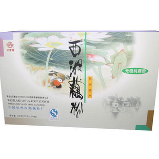  两盒包邮 杭州特产 天堂藕粉 西湖藕粉 无糖纯藕粉 220克