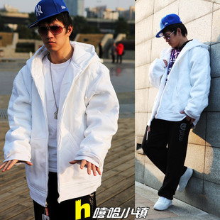  冬装|HIPHOP街舞嘻哈特大号加厚保暖棉衣男式大码棉服160胸围