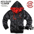 CLOT 陈冠希 唐装龙腾红荆棘双面穿多元化装外套卫衣 精工1 1