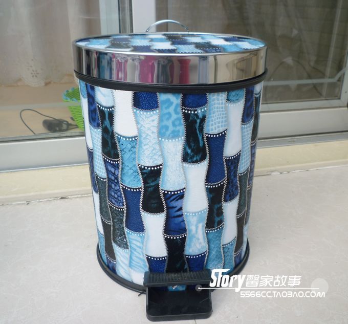 Mediterranean __ household fashion Pedal Trash a living room Trash Flip Double barrelin the Family/Personal Cleaning Tools , Housework/Floor cleaning equipment , Trash/Trash rack , Trash category - from Buy2taobao.com to provide professional Taobao agent buy service