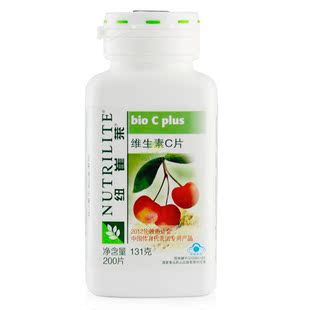  安利维生素c200片 国产纽崔莱维生素c 天然针叶樱桃vc 品牌保健品