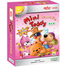 �ʹڰ���  mini teddy���СС�׶�Ӣ�1-4�꣩ 8��+4DVD+4CD
