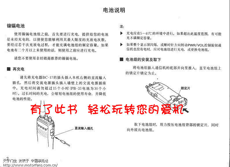 ★厂家直销★建伍TK208/TK308对讲机说明书