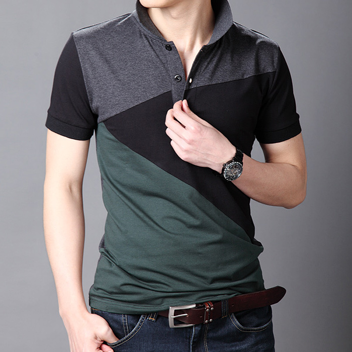 时尚修身帅气 短袖...