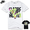 专柜同步耐克/<span class=H>NIKE</span> 耐克短袖T恤彩色字母圆领纯棉运动短袖T恤