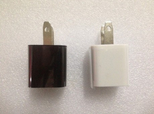 黑白两色USB充电头 1A 1000毫安 苹果