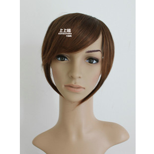 Combs temples slanting fringe hair wig  Japan wig fringe