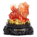 吉善缘开光元宝貔貅摆件大号镇宅辟邪招财家居装饰工艺品QY364MD