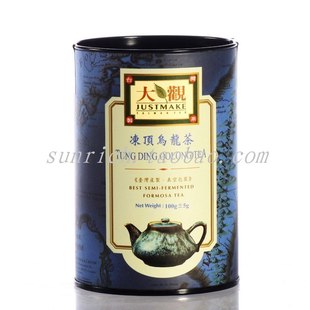  台湾原装进口大观冻顶乌龙茶高山茶铁观音台湾乌龙100g大陆总代理