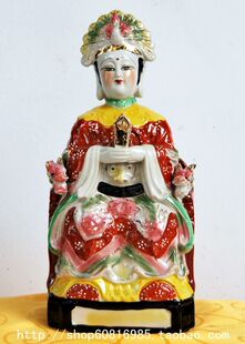 佛具 16寸<em>泰山奶奶</em>/<em>泰山</em>老母/陶瓷-淘宝网