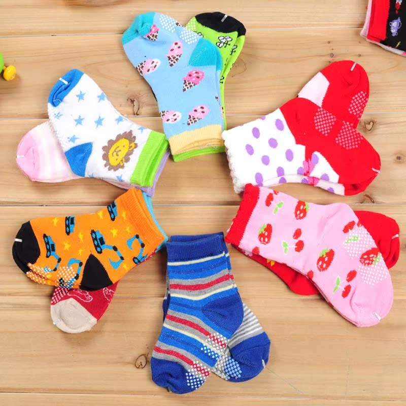 12春秋新款 童袜 出口日本宝宝防滑袜 棉袜 男