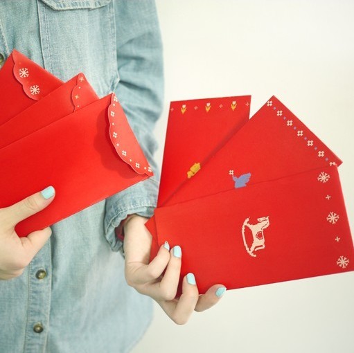 yizi 清新风格 新年结婚婚礼满月喜事红包 红信封 春节利是封 yizi 清新风格 新年结婚婚礼满月喜事红包 红信封 春节利是封