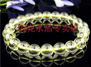三皇冠特价AAA级天然精品黄水晶手链