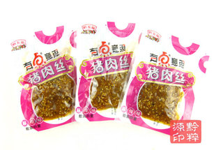  【买4包邮】贵州特产 黔五福猪肉丝  麻辣味 250g