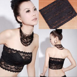 JJS瑞丽 2011春夏女装新款 性感百搭奢华蕾丝衫贵族气质抹胸