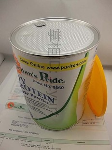  瑕疵品特价:蛋白粉908克美国进口蛋白质粉Puritan Pride正品T2660