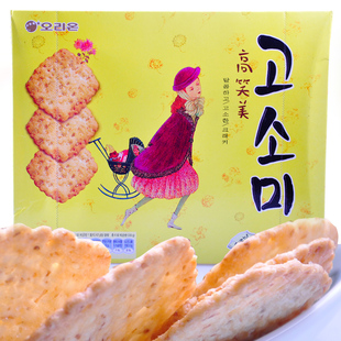  韩国进口食品 好丽友高笑美饼干 高笑美韩国饼干 339g 办公室零食