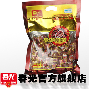  春光食品 海南特产 春光炭烧咖啡椰子糖550克 椰味浓浓 醇香炭烧