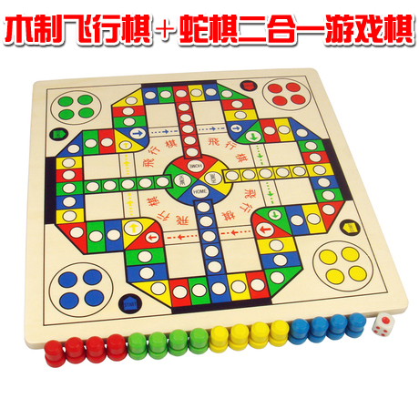 比優 桌面遊戲益智玩具 木制飛行棋 蛇棋 二合壹 木頭玩具 包郵在類目 玩具/童車/益智/積木/模型, 兒童棋類/桌面遊戲, 飛行棋中 - 來自Buy2taobao.com提供專業的淘寶代購服務