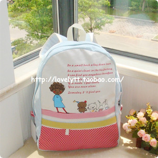  日单外贸加藤真治帆布包包双肩包学生新款女式包潮韩版女书包