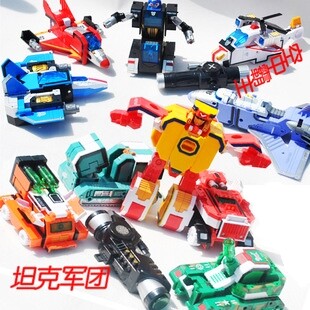 正版新立信数字战队0-9玩具全套10个数字2个武器 2.5