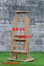 高档进口红榉木制平衡落地升降大画架DHJ-3实木质画架木制油画架