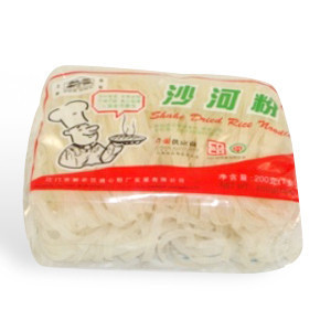  广东风味沙河粉 干河粉米粉 无添加方便速食 炒河粉 5元包邮200g