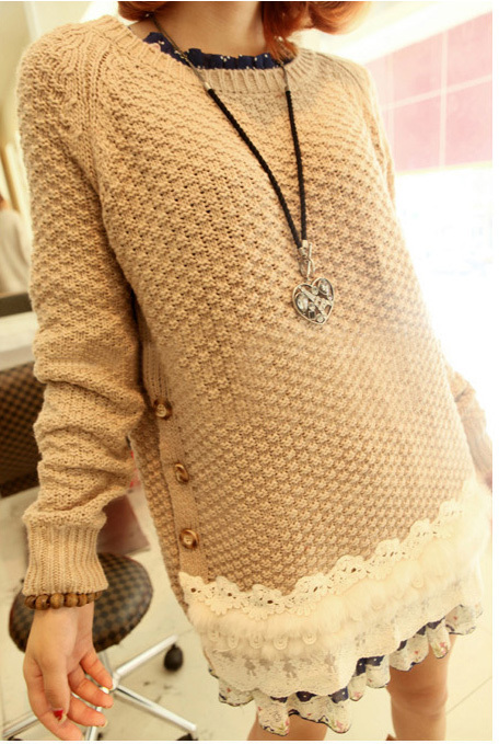 甜美森系蕾丝花边...