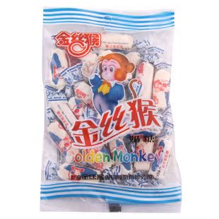  婚礼喜庆糖果 金丝猴 原味奶糖 美味香甜 118g 袋装经典奶味糖果