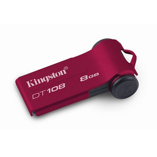 新品热销 金士顿/Kingston DT108 8G 金贝壳 翻盖U盘 优盘 闪存盘