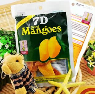  菲律宾原装进口 7d芒果干 正品新装假一罚万 100g 厦门南信诚进口